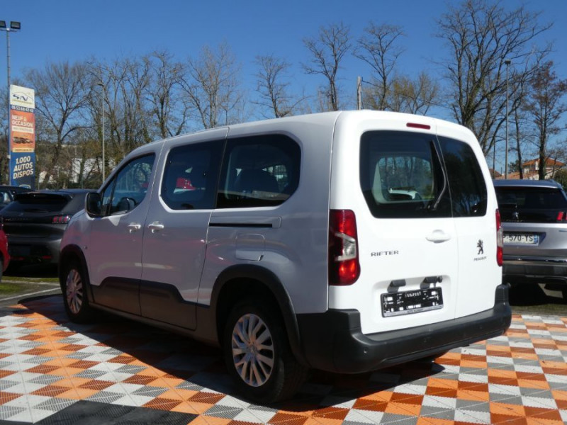 Photo 6 de l'offre de PEUGEOT RIFTER XL LONG 1.5 BlueHDi 100 ACTIVE 5PL N1 Camera Radars à 21450€ chez Mérignac auto