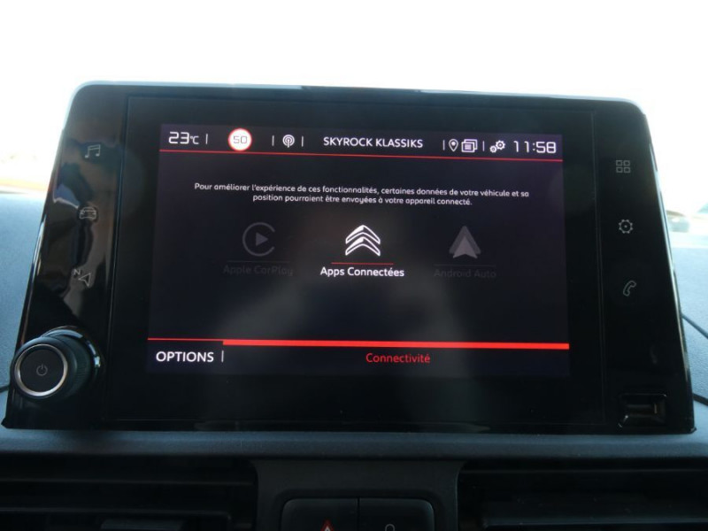 Photo 6 de l'offre de CITROEN BERLINGO 1.5 BlueHDi 100 BVM6 GPS Camera Radars 15450 HT à 15450€ chez Mérignac auto