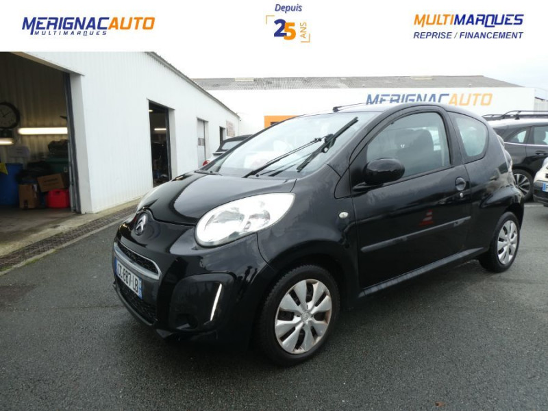 Citroen C1 1.0i 68 CONFORT PACK CLIM 3P Crit'Air 1 ESSENCE NOIRE Occasion à vendre