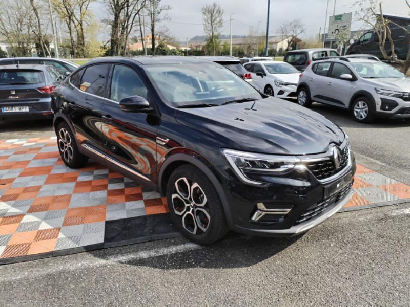 Renault ARKANA 1.6 E-TECH 145 BVA HYBRIDE TECHNO GPS 9.3" Camera JA18 Hybride NOIR PERLE MÉTAL Occasion à vendre