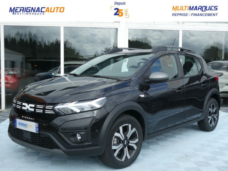 Dacia SANDERO TCe 110 STEPWAY EXTREME GPS Camera JA16 SC Radars ESSENCE NOIR MÉTAL Neuf à vendre