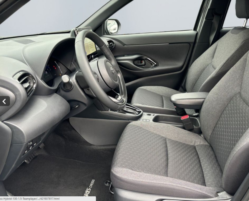 Photo 5 de l'offre de TOYOTA YARIS CROSS 1.5 HYBRIDE 116H BVA DESIGN SC JA17 Camera Key Less ACC à 27490€ chez Mérignac auto