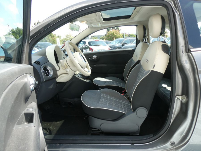Photo 15 de l'offre de FIAT 500 1.2 69 LOUNGE TOIT Ouvrant Radar TFT à 10450€ chez Mérignac auto