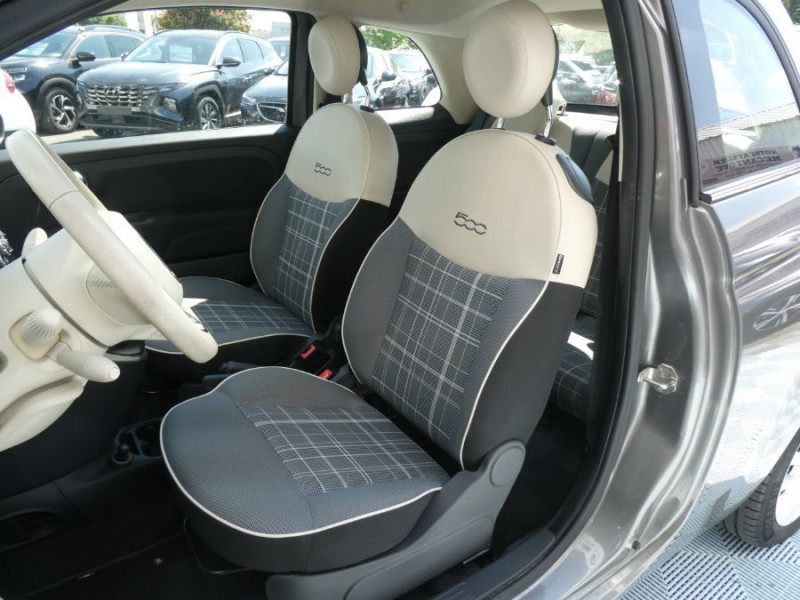 Photo 5 de l'offre de FIAT 500 1.2 69 LOUNGE TOIT Ouvrant Radar TFT à 10450€ chez Mérignac auto