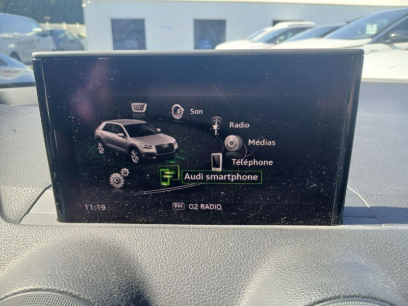 Photo 7 de l'offre de AUDI Q2 30 TFSI 116 BVM6 SPORT Key Less JA17 Hayon EL. à 17950€ chez Mérignac auto