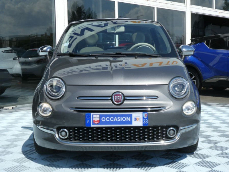 Photo 9 de l'offre de FIAT 500 1.2 69 LOUNGE TOIT Ouvrant Radar TFT à 10450€ chez Mérignac auto