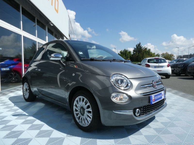 Photo 2 de l'offre de FIAT 500 1.2 69 LOUNGE TOIT Ouvrant Radar TFT à 10450€ chez Mérignac auto