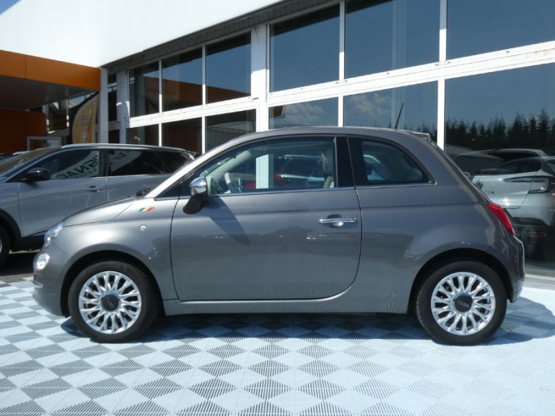 Photo 10 de l'offre de FIAT 500 1.2 69 LOUNGE TOIT Ouvrant Radar TFT à 10450€ chez Mérignac auto