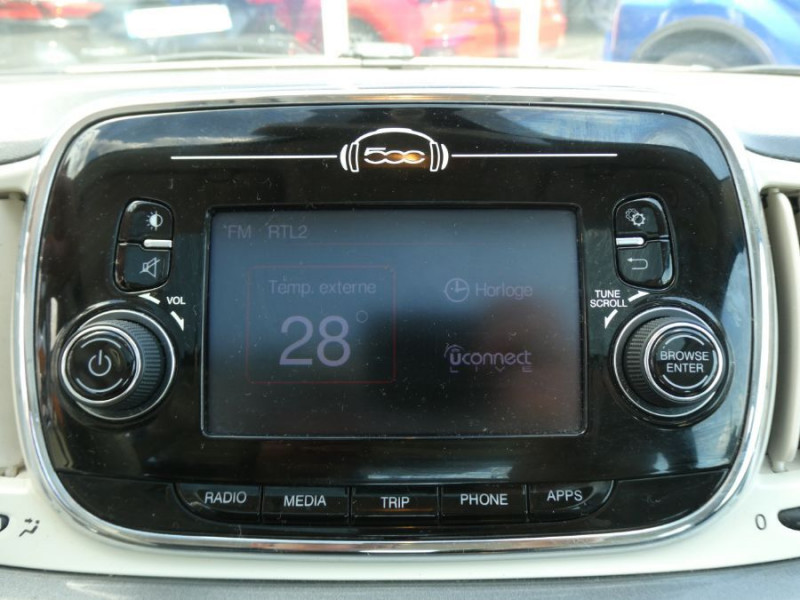 Photo 25 de l'offre de FIAT 500 1.2 69 LOUNGE TOIT Ouvrant Radar TFT à 10450€ chez Mérignac auto