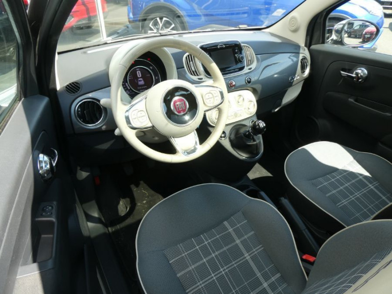 Photo 14 de l'offre de FIAT 500 1.2 69 LOUNGE TOIT Ouvrant Radar TFT à 10450€ chez Mérignac auto