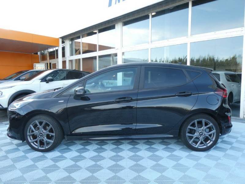 Photo 2 de l'offre de FORD FIESTA 1.0 Flexifuel 95 BVM6 ST-LINE 5P Camera Key Less JA17 Attel. à 15950€ chez Mérignac auto