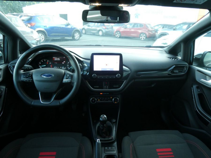 Photo 12 de l'offre de FORD FIESTA 1.0 Flexifuel 95 BVM6 ST-LINE 5P Camera Key Less JA17 Attel. à 15950€ chez Mérignac auto