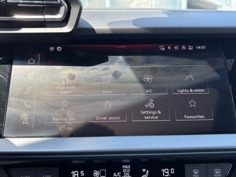 Photo 28 de l'offre de AUDI A3 SPORTBACK SPORTBACK New IV 35 TDI 150 S Tronic 7 S LINE Int + Ext. TOIT Ouvrant SC JA18 à 38890€ chez Mérignac auto