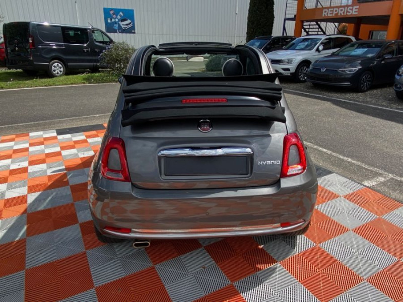 Photo 7 de l'offre de FIAT 500C 1.0 70 BVM6 HYBRID DOLCEVITA CarPlay à 13250€ chez Mérignac auto