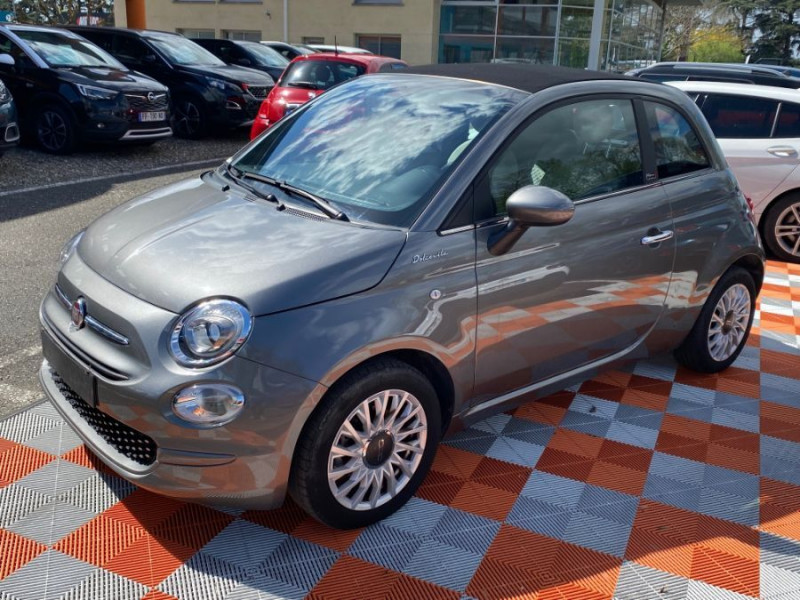 Photo 25 de l'offre de FIAT 500C 1.0 70 BVM6 HYBRID DOLCEVITA CarPlay à 13250€ chez Mérignac auto