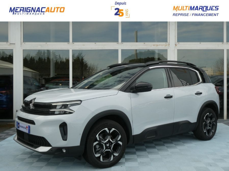 Citroen C5 AIRCROSS NEW (2) 1.5 BlueHDi 130 EAT8 MAX Bi Ton DIESEL BLANC NACRE TOIT NOIR Neuf à vendre