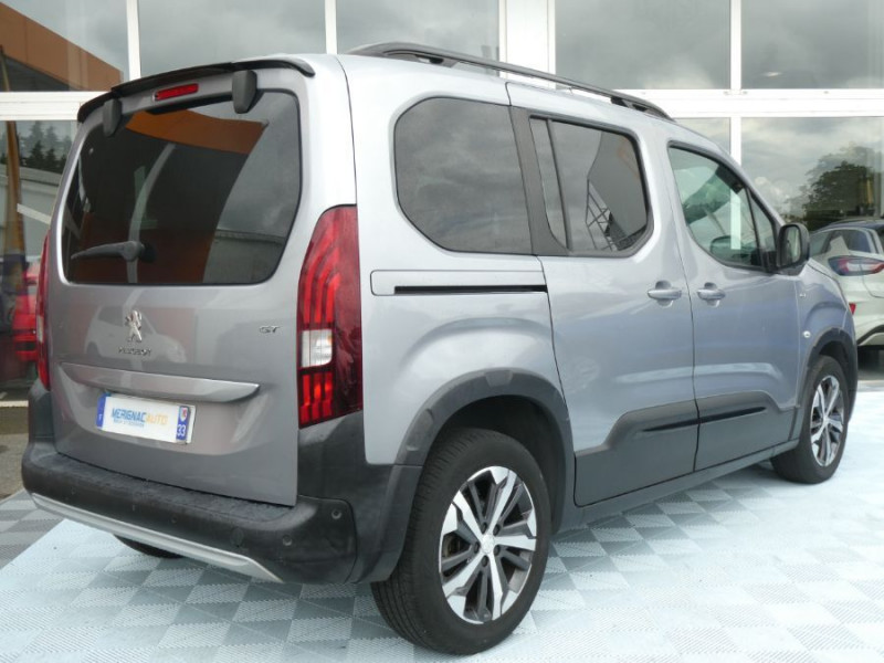 Photo 3 de l'offre de PEUGEOT RIFTER 1.5 BlueHDi 100 BVM6 GT JA17 CarPlay ADML Radars à 21950€ chez Mérignac auto