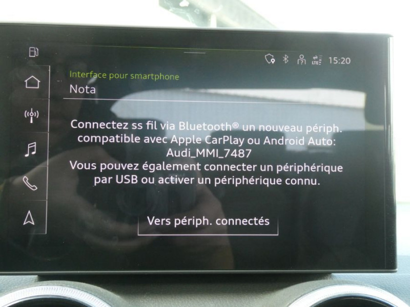 Photo 8 de l'offre de AUDI Q2 New 35 TDI 150 S-Tronic S LINE Int+Ext JA19 Camera Key Less Gtie 04/29 à 36790€ chez Mérignac auto