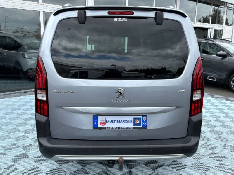 Photo 10 de l'offre de PEUGEOT RIFTER XL LONG 1.5 BlueHDi 130 BVM6 GT LINE GPS ADML Attel. 5PL à 24500€ chez Mérignac auto