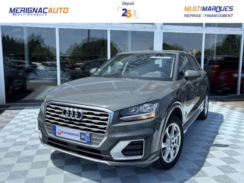 Audi Q2 30 TFSI 116 BVM6 SPORT Key Less JA17 Hayon EL. ESSENCE GRIS NANO MÉTAL Occasion à vendre