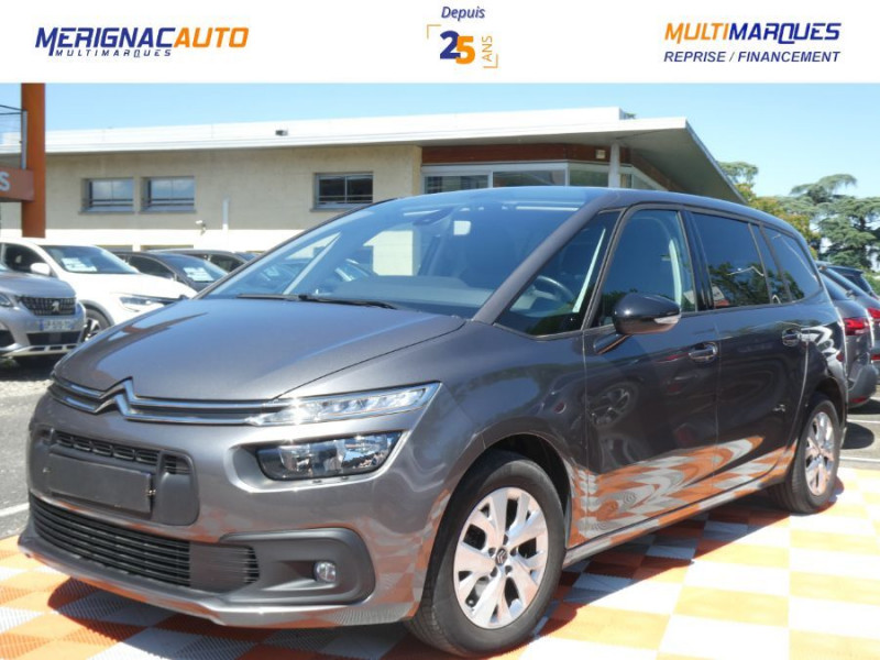 Photo 1 de l'offre de CITROEN GRAND C4 SPACETOURER 1.2 PureTech 130 BVM6 PACK CarPlay SC Privacy Glass Attel. 7PL à 17950€ chez Mérignac auto