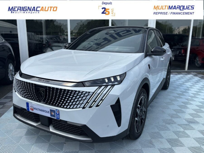 Photo 1 de l'offre de PEUGEOT 3008 HYBRID 145 e-DCS6 GT Hayon Elect. LED Pixel SC à 35450€ chez Mérignac auto