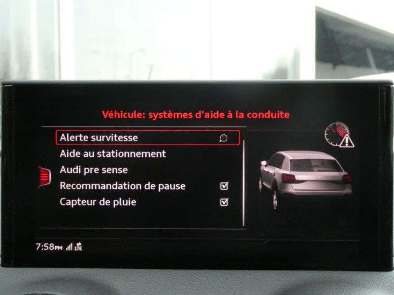 Photo 22 de l'offre de AUDI Q2 New 35 TFSI 150 S Tronic S LINE Ext. GPS Camera Hayon EL. à 31950€ chez Mérignac auto