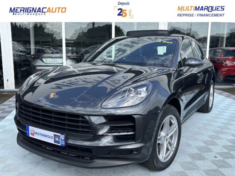 Porsche MACAN II 3.0 V6 S 354 PDK TOE PDLS SEM JA19 1ère Main ESSENCE GRIS ANTHRACITE Occasion à vendre