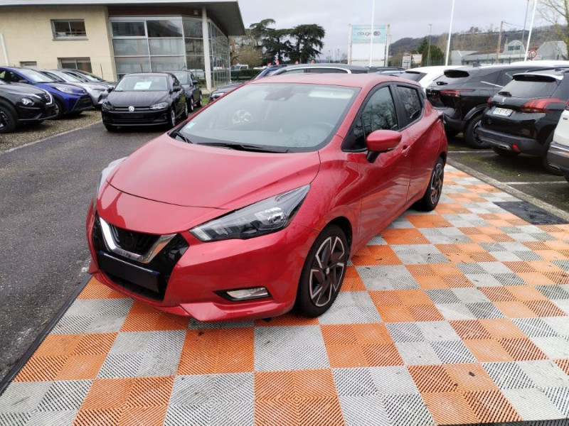 Photo 6 de l'offre de NISSAN MICRA V 0.9 IG-T 92 Ph.2 TEKNA BOSE Camera 360° CarPlay à 15480€ chez Mérignac auto