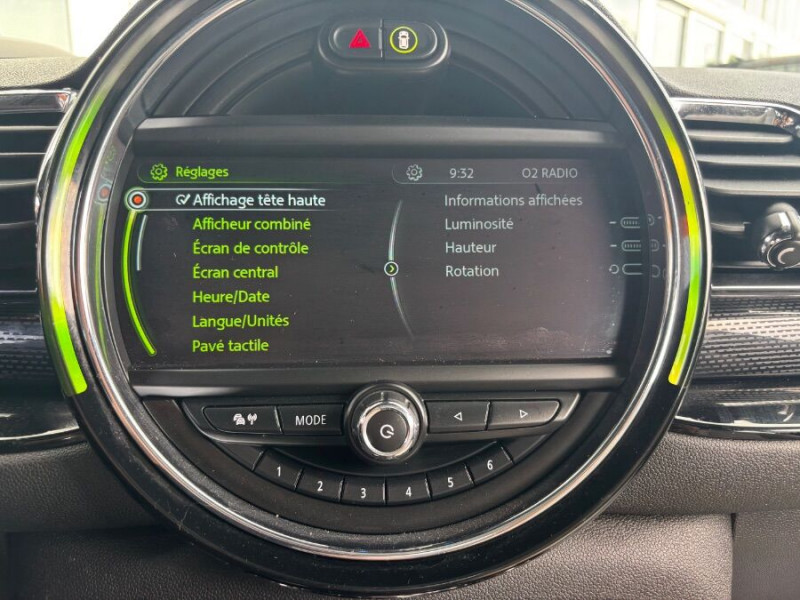 Photo 19 de l'offre de MINI CLUBMAN III 2.0 COOPER D 150 BVM6 CUIR TOIT Ouvrant Camera HUD JA18 à 20450€ chez Mérignac auto