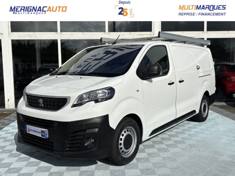 Photo Peugeot EXPERT FOURGON 2.0 BlueHDi 180 EAT8 LONG L3 PREMIUM GPS 2Pte.Lat. Attel. 23450.H.T... DIESEL BLANC en vente chez Mérignac auto Peugeot EXPERT FOURGON 2.0 BlueHDi 180 EAT8 LONG L3 PREMIUM GPS 2Pte.Lat. Attel. 23450.H.T... DIESEL BLANC Occasion à vendre