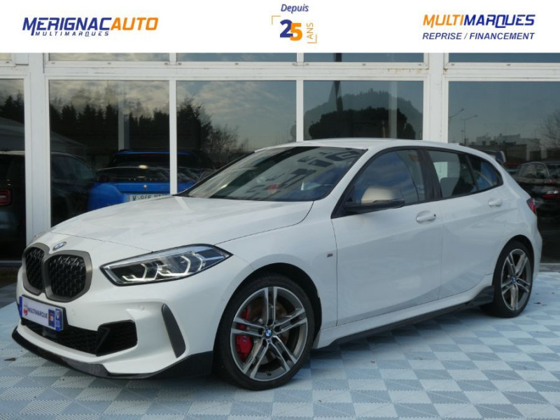 Photo 1 de l'offre de BMW SERIE 1 M135i 306cv XDRIVE M SPORT Pack Ext. M Echapp. Titane Française à 39950€ chez Mérignac auto