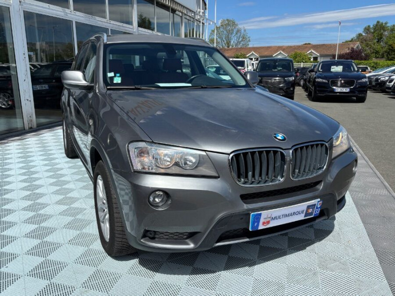 Photo 8 de l'offre de BMW X3 XDrive 20DA 184 BVA GPS CUIR Sport à 16950€ chez Mérignac auto