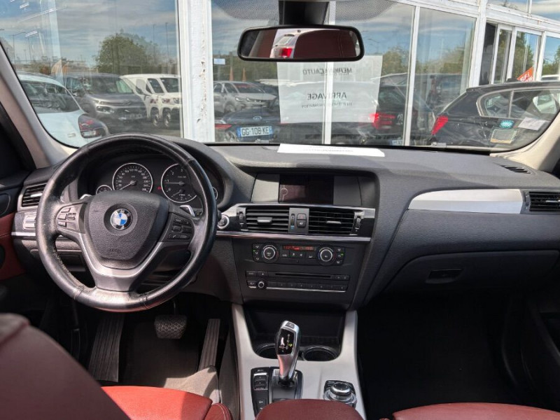 Photo 18 de l'offre de BMW X3 XDrive 20DA 184 BVA GPS CUIR Sport à 16950€ chez Mérignac auto