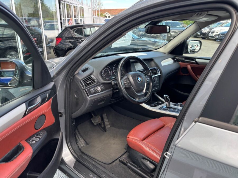 Photo 13 de l'offre de BMW X3 XDrive 20DA 184 BVA GPS CUIR Sport à 16950€ chez Mérignac auto