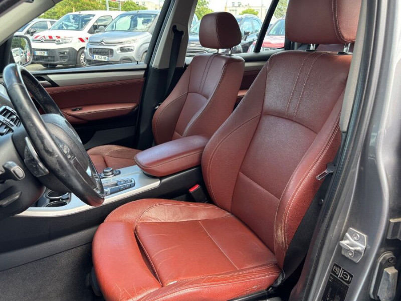 Photo 5 de l'offre de BMW X3 XDrive 20DA 184 BVA GPS CUIR Sport à 16950€ chez Mérignac auto