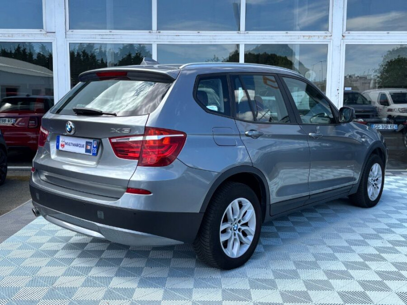 Photo 2 de l'offre de BMW X3 XDrive 20DA 184 BVA GPS CUIR Sport à 16950€ chez Mérignac auto