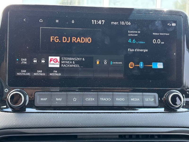 Photo 20 de l'offre de HYUNDAI KONA 1.6 HYBRID 141DCT-6 EXECUTIVE CUIR SE Camera JA18 à 20950€ chez Mérignac auto