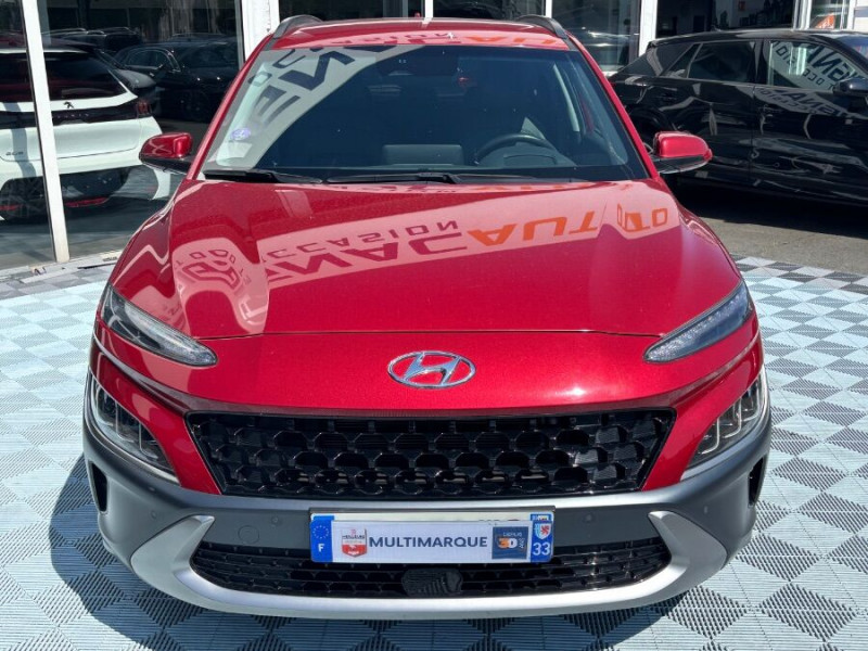 Photo 9 de l'offre de HYUNDAI KONA 1.6 HYBRID 141DCT-6 EXECUTIVE CUIR SE Camera JA18 à 20950€ chez Mérignac auto