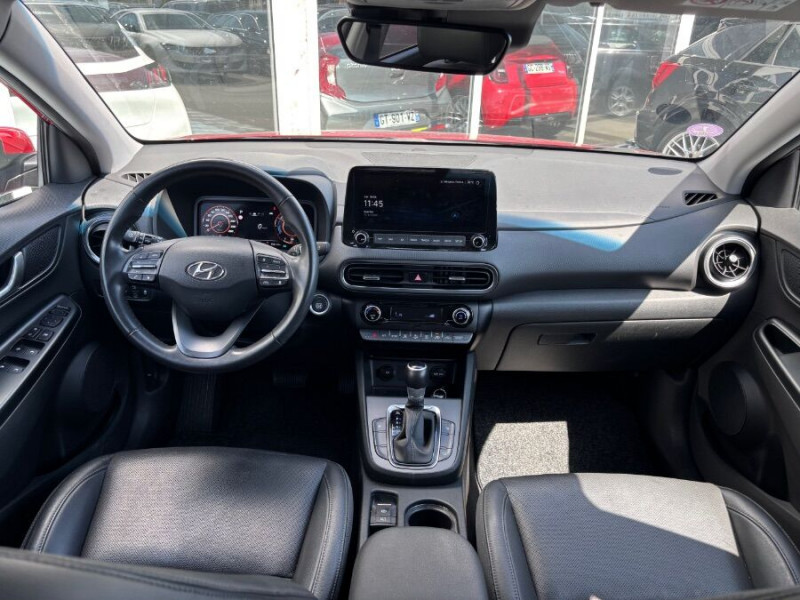 Photo 14 de l'offre de HYUNDAI KONA 1.6 HYBRID 141DCT-6 EXECUTIVE CUIR SE Camera JA18 à 20950€ chez Mérignac auto