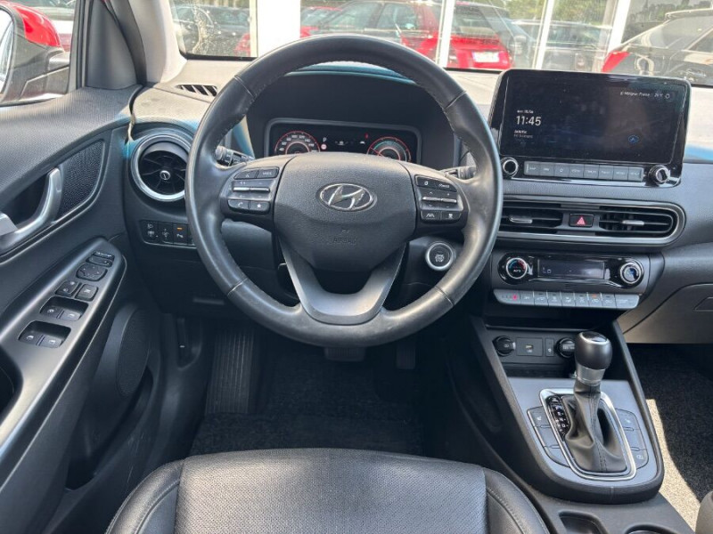 Photo 4 de l'offre de HYUNDAI KONA 1.6 HYBRID 141DCT-6 EXECUTIVE CUIR SE Camera JA18 à 20950€ chez Mérignac auto