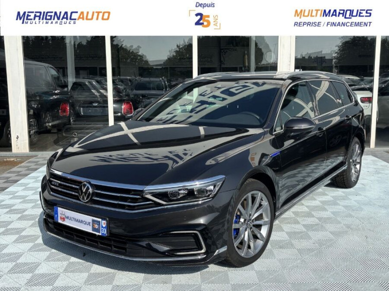 Volkswagen PASSAT SW VIII 1.4 TSI 218 HYBRID Rechargeable GTE TOE JA18 Hayon EL. Attel Hybride GRIS MANGANESE METAL Occasion à vendre