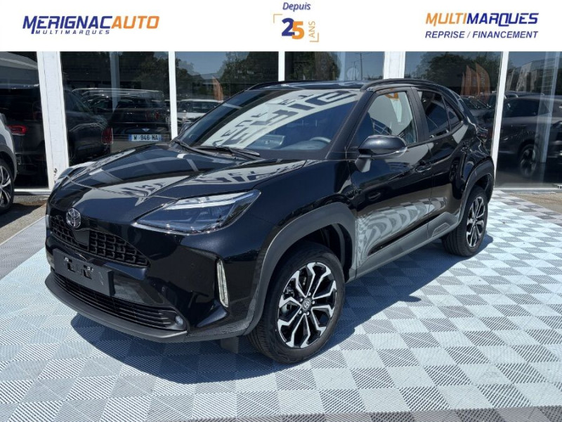 Toyota YARIS CROSS 1.5 HYBRIDE 116H BVA DESIGN SC JA17 Camera Key Less ACC Hybride NOIR INTENSE MÉTAL Neuf à vendre