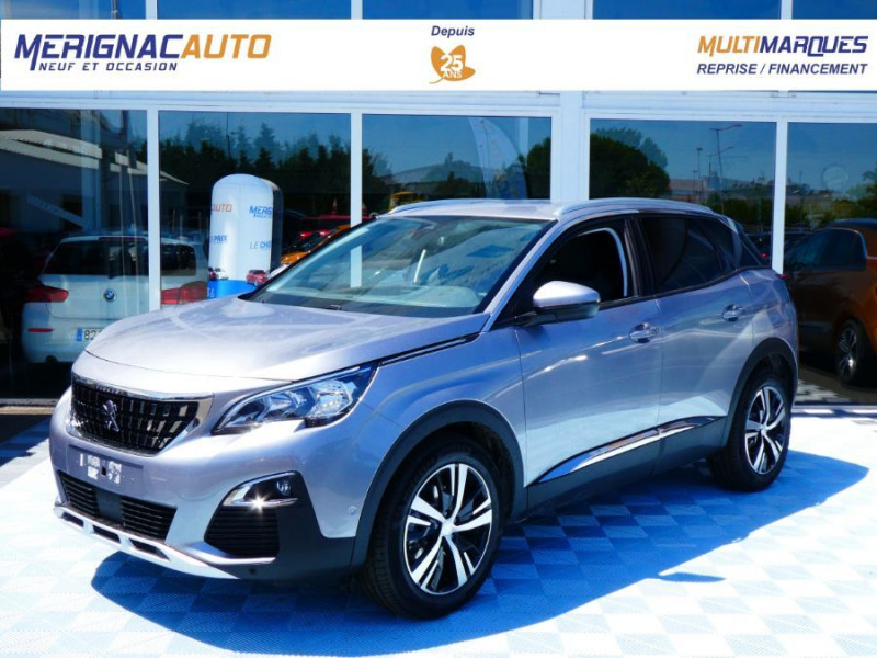 Photo 1 de l'offre de PEUGEOT 3008 II 1.5 BlueHDI 130 EAT8 ALLURE Barres Attel. 1ère Main à 17950€ chez Mérignac auto