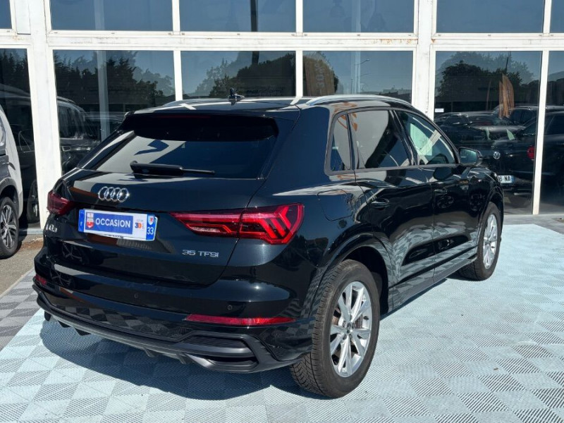 Photo 3 de l'offre de AUDI Q3 35 TFSI 150 BVM6 S LINE Camera Hayon EL. 1ère Main à 28950€ chez Mérignac auto