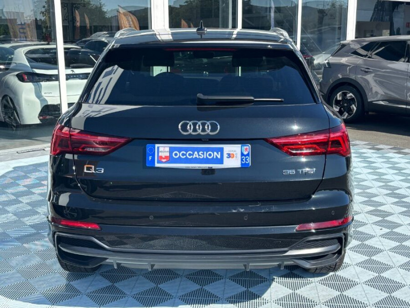 Photo 8 de l'offre de AUDI Q3 35 TFSI 150 BVM6 S LINE Camera Hayon EL. 1ère Main à 28950€ chez Mérignac auto