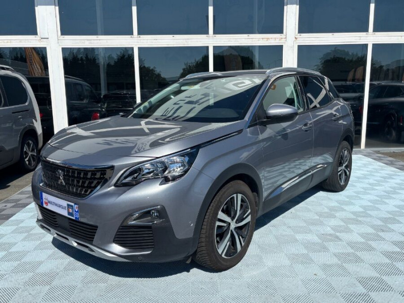 Peugeot 3008 II 1.5 BlueHDI 130 EAT8 ALLURE Barres Attel. 1ère Main DIESEL GRIS ARTENSE METAL Occasion à vendre