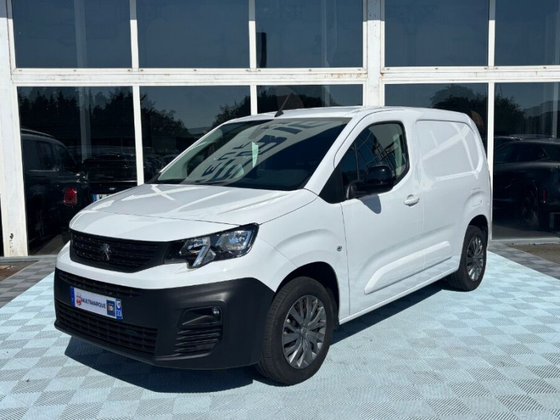 Peugeot PARTNER 1.5 BlueHDi 100 BVM6 3PL PACK ASPHALT CONNECT Camera Attel. 1ere Main DIESEL BLANC Occasion à vendre