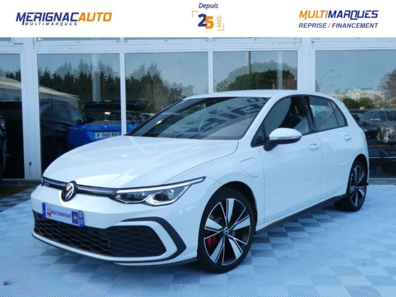 Photo 1 de l'offre de VOLKSWAGEN GOLF VIII 1.4 HYBRID 245 GTE Export JA18 GPS LED+ à 27950€ chez Mérignac auto