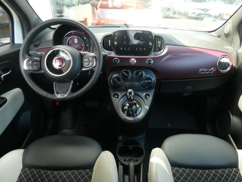 Photo 13 de l'offre de FIAT 500C 1.2 69 Dualogic STAR JA16 CarPlay 7" à 15950€ chez Mérignac auto